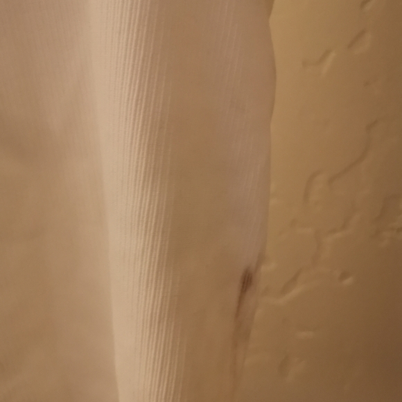 Fletch white Ruffle Ribbed Top Small - Picture 4 of 6